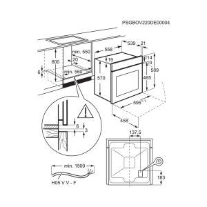 Electrolux EOF3H40BX, Ankastre DİJİTAL FIRIN, SurroundCook - 2