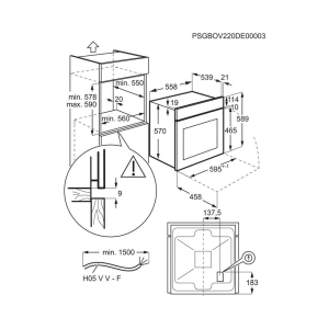 Electrolux EOF5C50BV, Ankastre KATALİTİK FIRIN, SurroundCook - 2