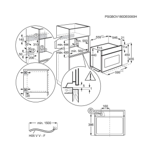 Electrolux KVLBE08X, Ankastre KOMPAKT FIRIN, CombiQuick - 2