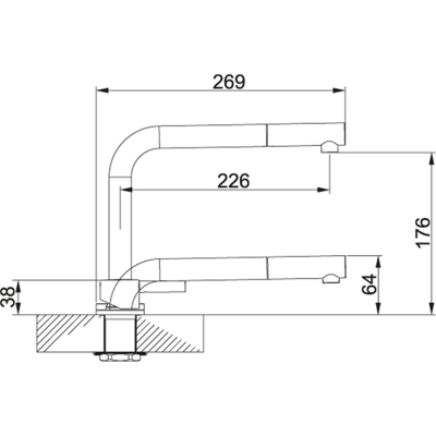 Franke Active Window Doccia Krom Armatür - 2