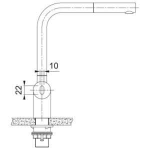 Franke Atlas Neo Sensor Doccia Armatür, Inox - 3