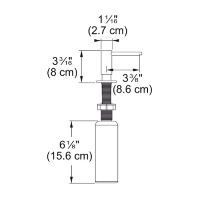 Franke Atlas Sıvı Sabunluk, Copper - 2