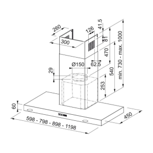 Franke Davlumbaz TALE 915 W MB Mat Siyah - 2