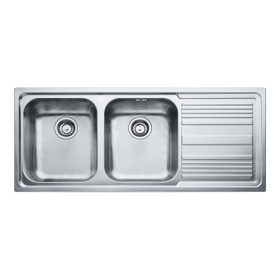 Franke Logica Line LLX 621 Inox 2 Hazneli Evye, Sağ damlalık - 1