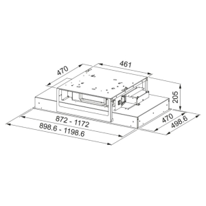 Franke Davlumbaz Maris Ceeling FCMA 90 C WHG A+ Beyaz - 2