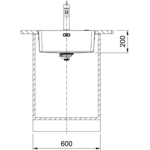 Franke MYX 210-50 Evye, Paslanmaz Çelik - 2