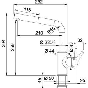 Franke URBAN DOCCİA Bianco Armatür - 2