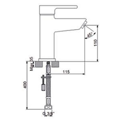 Newarc 832521 Premium Lavabo Bataryası - 2