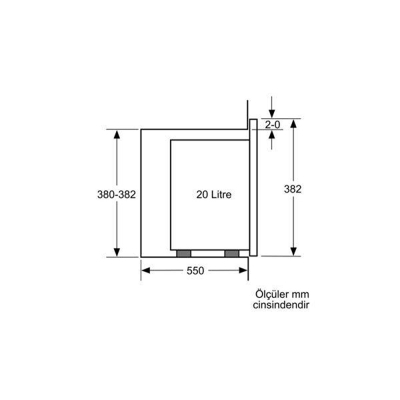 Siemens BF520LMR0 Ankastre Mikrodalga Fırın - 6
