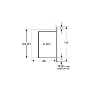 Siemens BF520LMR0 Ankastre Mikrodalga Fırın - 7