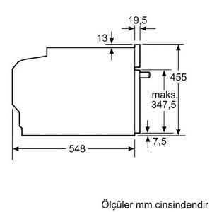 Siemens CD634GBS1 Ankastre Buharlı Fırın - 7