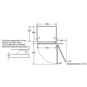 Siemens CI30RP02 Ankastre Buzdolabı - 5