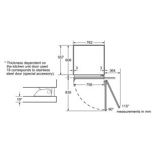 Siemens CI30RP02 Ankastre Buzdolabı - 7