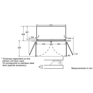 Siemens CI36TP02 Ankastre Buzdolabı, 3 Kapılı - 7