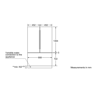 Siemens CI36TP02 Ankastre Buzdolabı, 3 Kapılı - 8