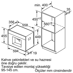 Siemens CT636LES6 Ankastre Kahve Makinesi - 5