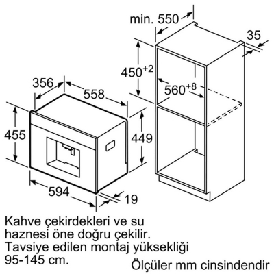 Siemens CT636LEW1 Tam Otomatik Ankastre Kahve Makinesi - 5