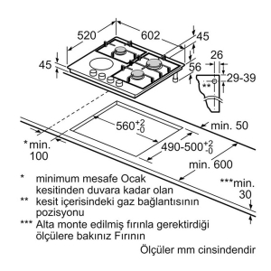 Siemens ER6A6YB70 iQ700 Gazlı ve Elektrikli Ankastre Ocak - 3