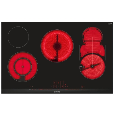 Siemens ET875LMV1D iQ500 Ankastre Elektrikli Cam Seramik Ocak, 80 cm - 1