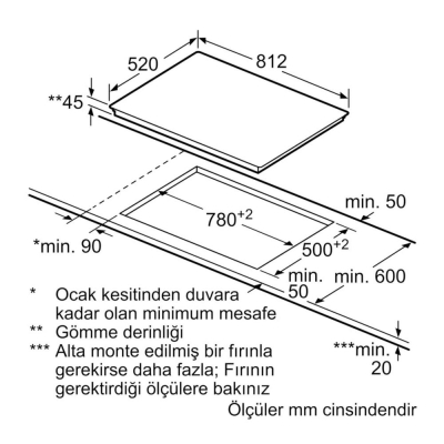 Siemens ET875LMV1D iQ500 Ankastre Elektrikli Cam Seramik Ocak, 80 cm - 3