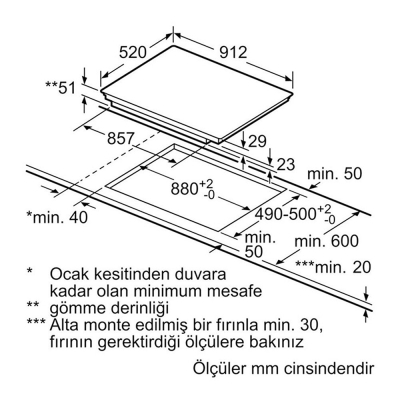 Siemens EX975KXX1E iQ700 İndüksiyonlu Elektrikli Ocak, 90 cm - 3