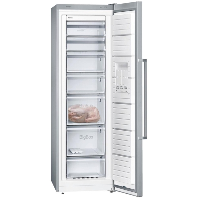 Siemens GS36NVI30N iQ300 noFrost Çekmeceli Derin Dondurucu, Inox - 2