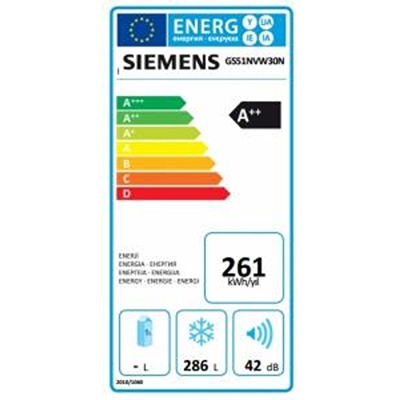 Siemens GS51NVW30N Nofrost Derin Dondurucu - 2