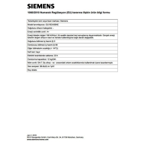 Siemens GU15DA50NE Ankastre Derin Dondurucu, Tezgahaltı - 3