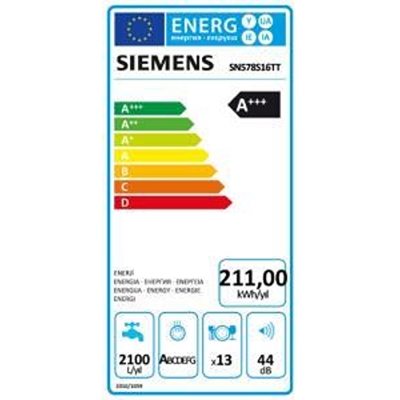 Siemens SN578S16TT Ankastre Bulaşık Makinesi - 2