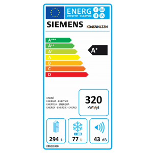 Siemens KD46NNL22N Buzdolabı, Inox - 7