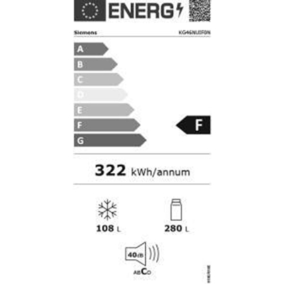 Siemens KG46NUIF0N Buzdolabı, Alttan Donduruculu - 9