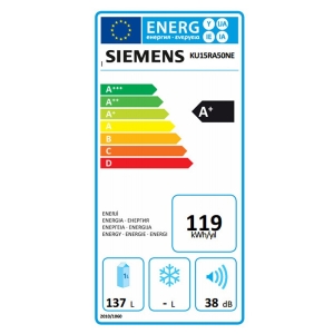 Siemens KU15RA50NE Ankastre Tezgahaltı Buzdolabı, A+ - 4