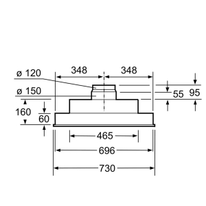 Siemens LB75565 Aspiratör, 75 cm - 4