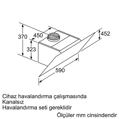 Siemens LC67KHM20 Davlumbaz, 60 cm - 9