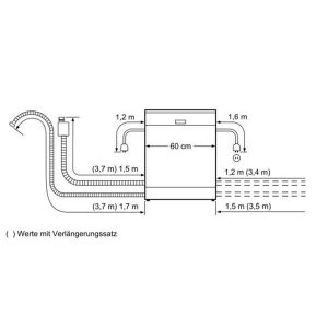 Siemens SN257I01MT Bulaşık Makinesi, Çelik - 6