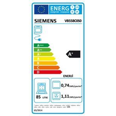 Siemens VB558C0S0 Ankastre Fırın 90 cm - 4