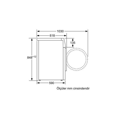 Siemens WM12TS80TR Çamaşır Makinesi - 7