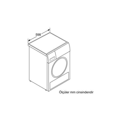 Siemens WT45H201TR Kurutma Makinesi, 8 kg - 6