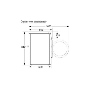 Siemens WT45H201TR Kurutma Makinesi, 8 kg - 7