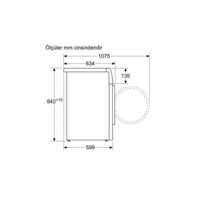 Siemens WT45RV00TR Kurutma Makinesi, 8 kg - 5