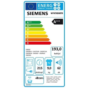 Siemens WT47XEH0TR Kurutma Makinesi, 9 kg - 9