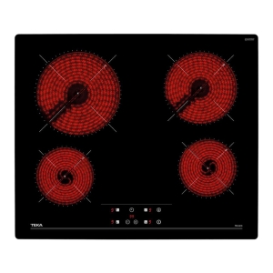 Teka Ankastre Set, HAK 625 BK Siyah Fırın, TB 6415 Elektrikli Siyah Cam Ocak, ATV 60 Siyah Davlumbaz - 3