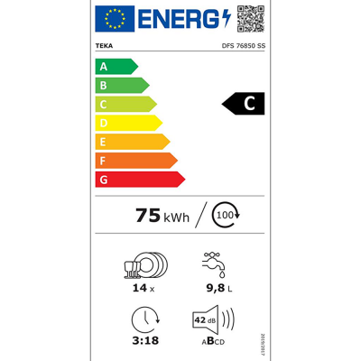 Teka DFS 76850 SS Bulaşık Makinesi - 3