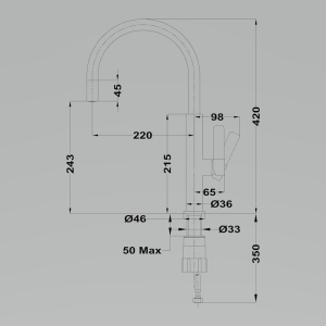 Teka FOT 995 BEYAZ Armatür - 2