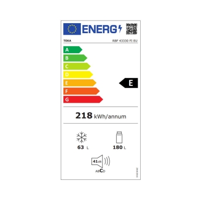 Teka RBF 43330 FI EU Ankastre Buzdolabı, No Frost, 242 LT - 3