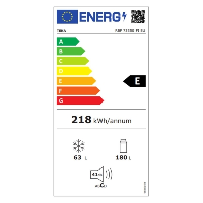 Teka RBF 73350 FI No Frost Ankastre Buzdolabı, 242 Lt, Çift kapılı - 3