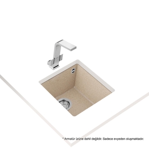 Teka SQUARE 34.40 TG AVENA BEIGE Granit Evye, Tezgahaltı - 2