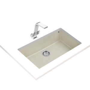 Teka SQUARE 72.40 TG BRIGHT CREAM Granit Evye, Tezgahaltı - 2