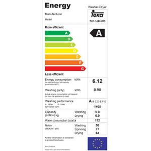 Teka TK3 1490 WD Kurutmalı Çamaşır Makinesi, 9 Kg - 3